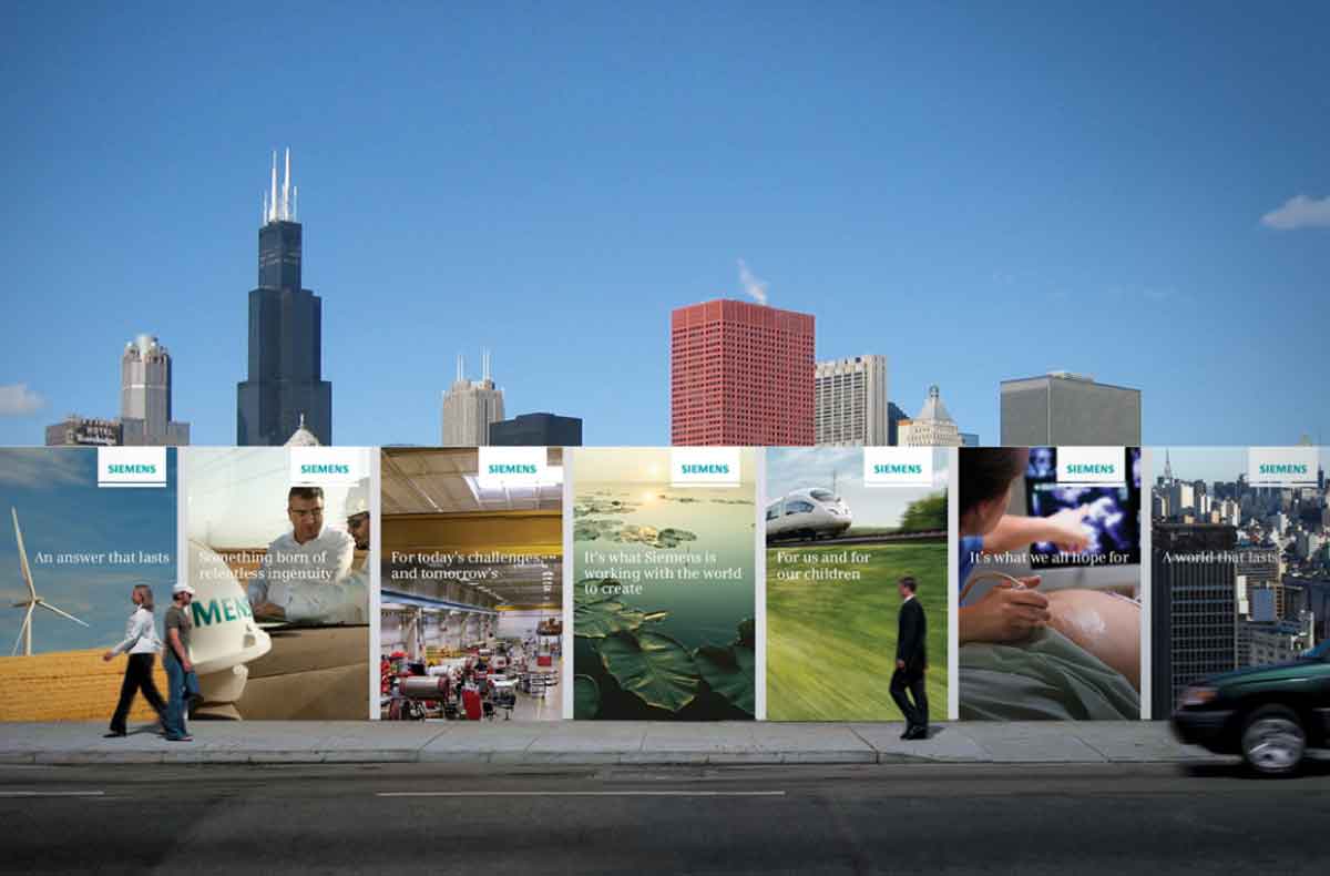 Siemens Pitch street posters