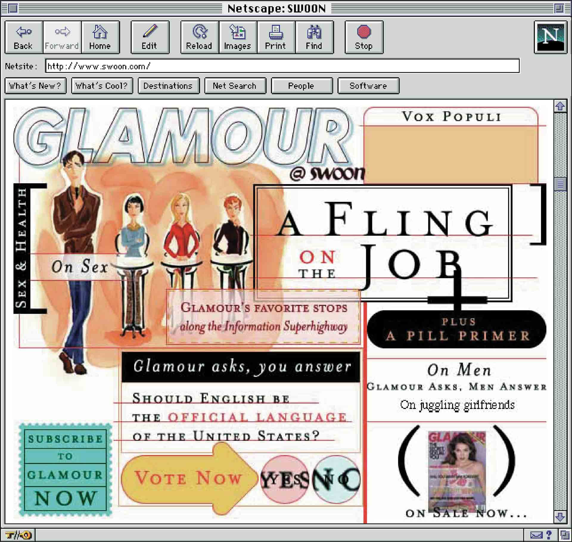 Glamour Magazine @ Swoon