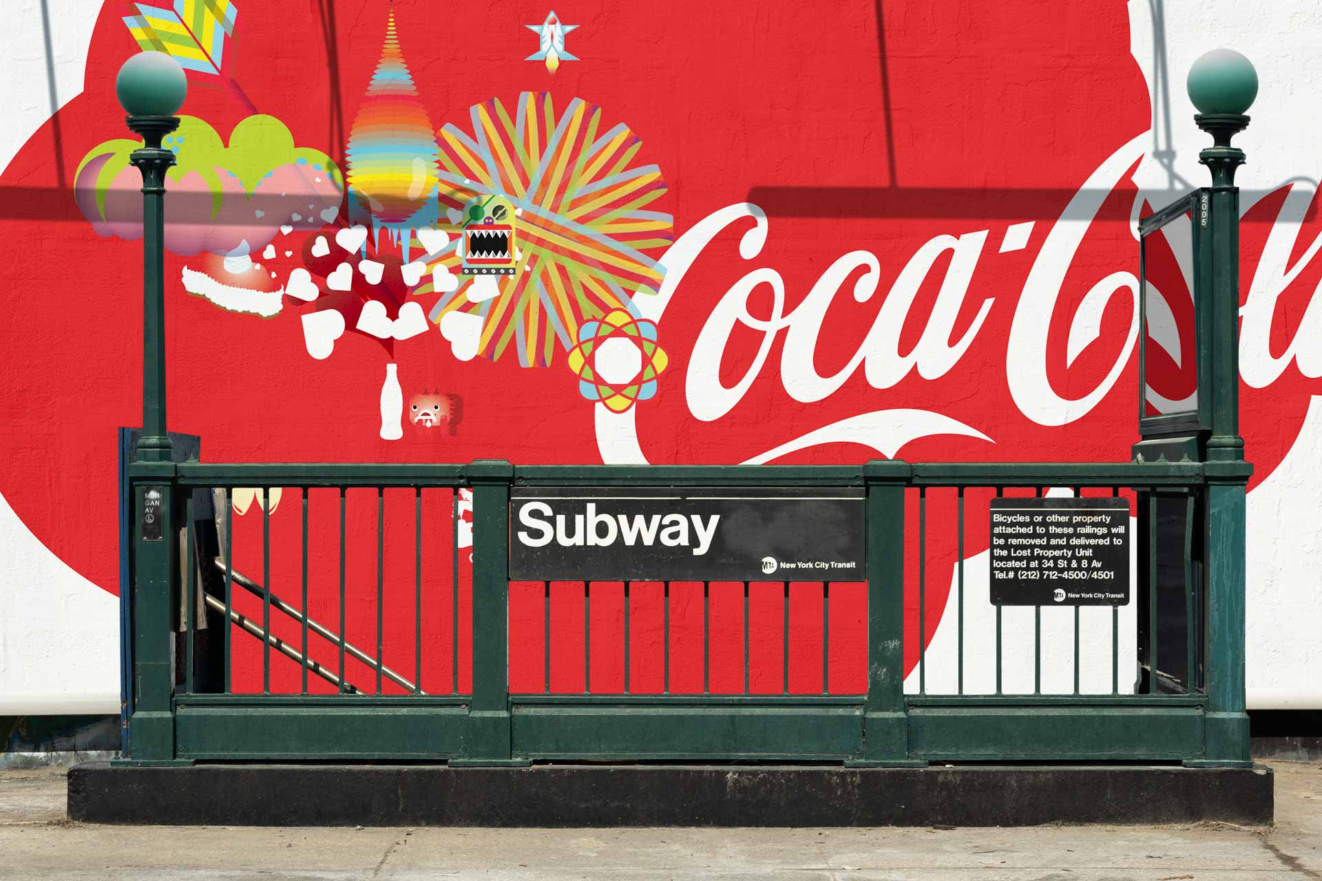 Coca-Cola mural